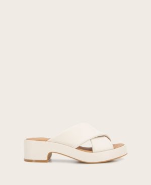 GENTLE SOULS - River Leather X Band Platform Sandal
