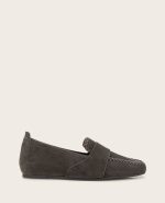 GENTLE SOULS - Sandra Suede Braid Detail Loafer