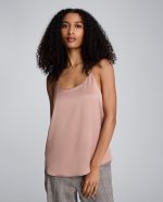 Scoop Neck Satin Cami