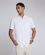 Short Sleeve Sportshirt with Chest Pocket