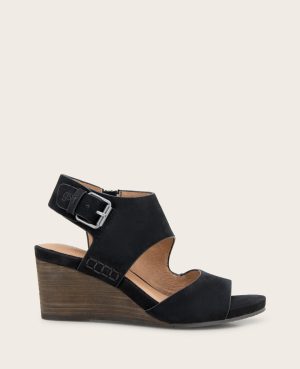 GENTLE SOULS - Tilly Nubuck Wedge Sandal