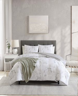 Ink Wash Vine Comforter + Sham Set