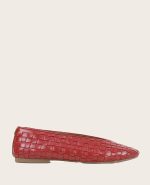 GENTLE SOULS - Willow Woven Leather Flat