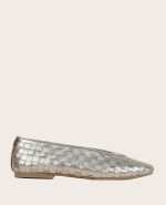 GENTLE SOULS - Willow Woven Leather Flat