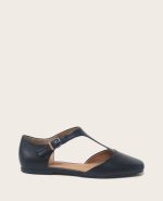 GENTLE SOULS - Wyatt Leather T-Strap Flat