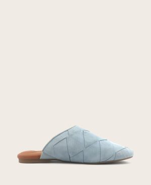 GENTLE SOULS - Westley Suede Woven Mule