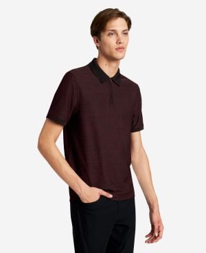 Knit Zip Polo