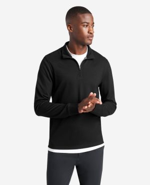 Kenneth Cole Sport Quarter-Zip Knit Pullover
