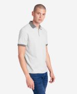 Colorblock Collar Solid Short Sleeve Polo