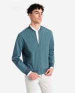 Water-Resistant Bomber Jacket