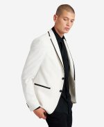 Ready Flex Contrast-Trim Chuck Dinner Jacket