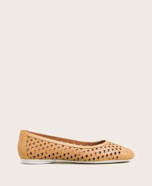 GENTLE SOULS - Eugene Travel Packable Woven Ballet Flat