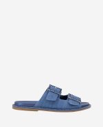 REACTION - The Sydney Slip On Denim Sandal