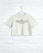 Women's DIFFERENT Cropped Tee