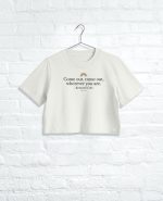 Women's COME OUT Cropped Tee